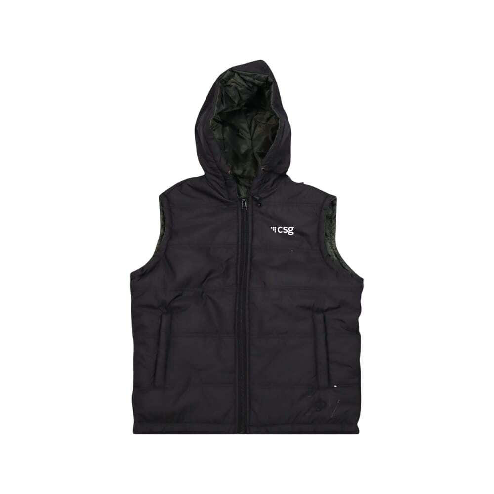 Greys&blues Frost Sleeveless Jacket-Black